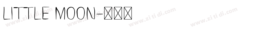 Little Moon字体转换
